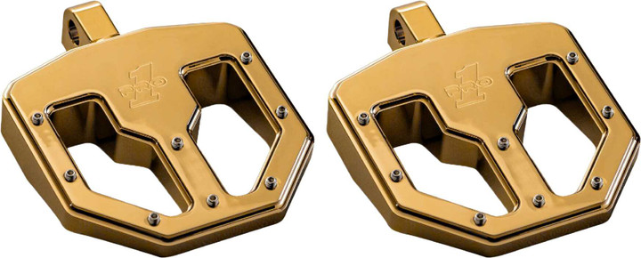 PRO ONE Pro Peg Bmx V1 Mini Fboard Gold Titanium Nitride 50761TIN