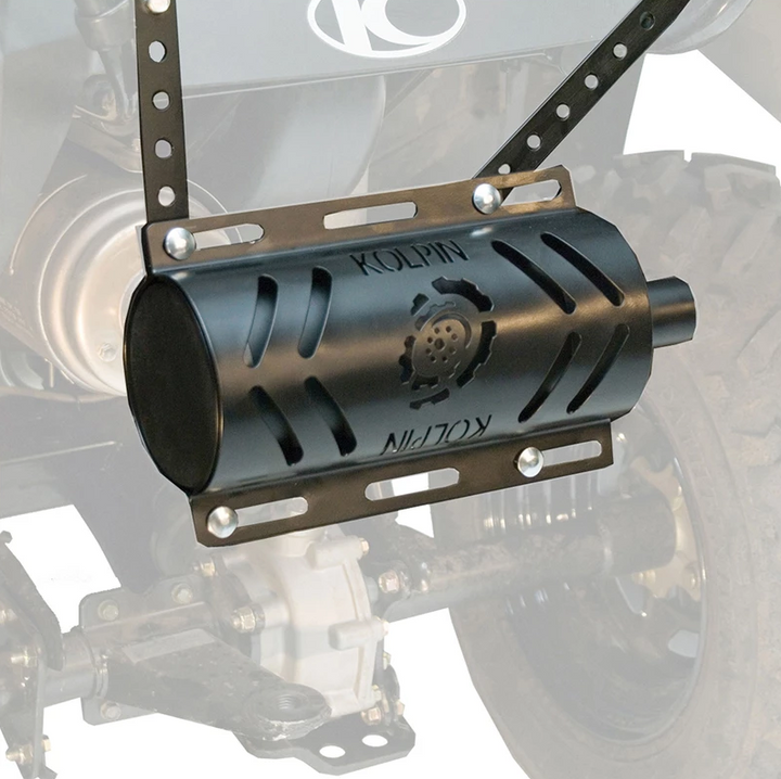 KOLPIN Stealth Exhaust 2.0 W/Heat Shi Eld (Black) 53570