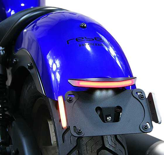 NEW RAGE CYCLES Fender Eliminator Hon REBEL500-FE
