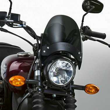 NATIONAL CYCLE Flyscreen Ws Dark Smoke Black Hardware N2535-002
