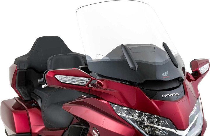 SLIPSTREAMER Windshield Wraparound +4" Clear Hon T-268C+4