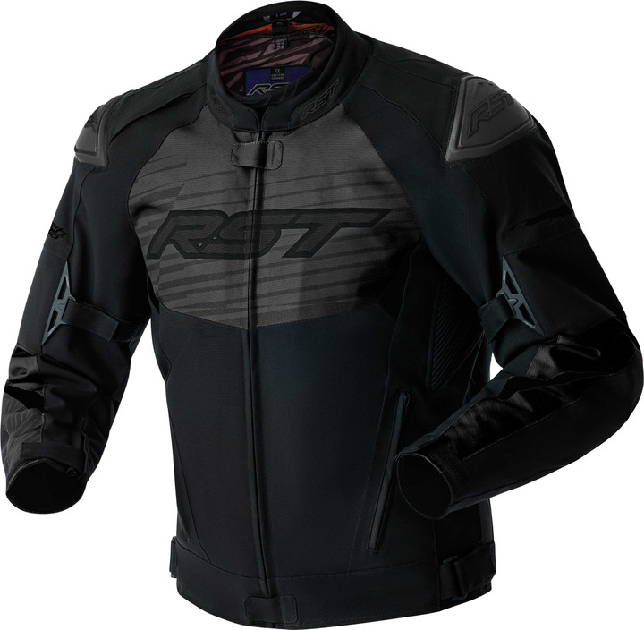 RST Tractech Evo D3O Jacket Black Textile 5X 103640BLK-54