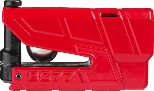 ABUS Granit 8077 3D Alarm Disc Lock Red 97802