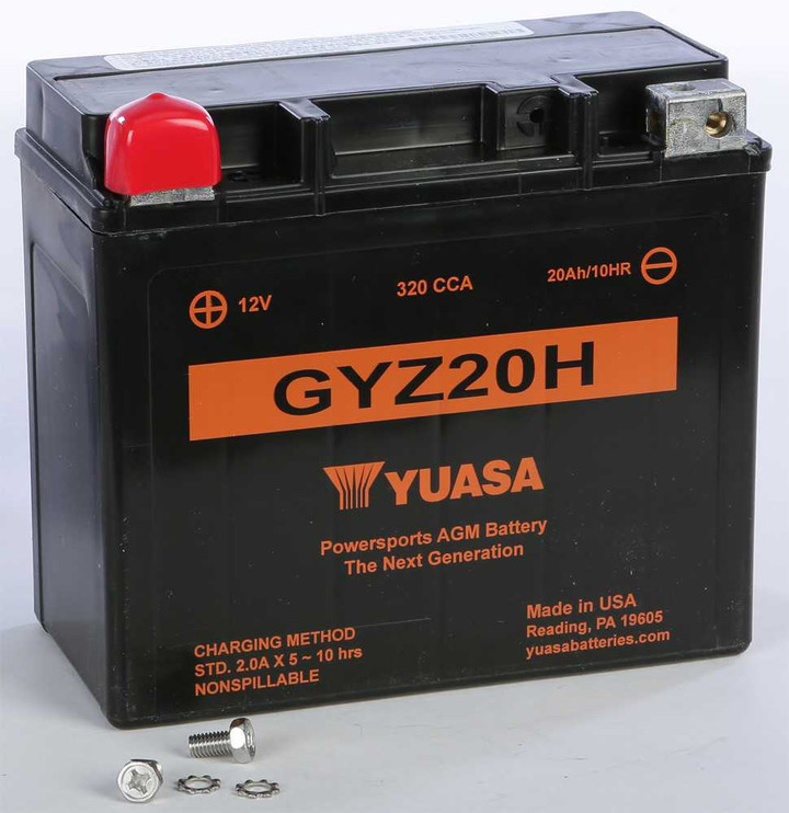 YUASA Battery Gyz20H Sealed Factory Activated YUAM72RGH
