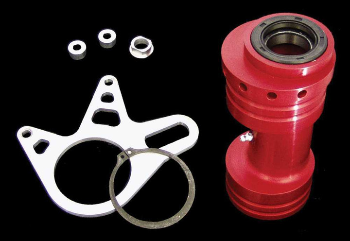 MODQUAD Rear Bearing Carrier (Silver) CB1-B