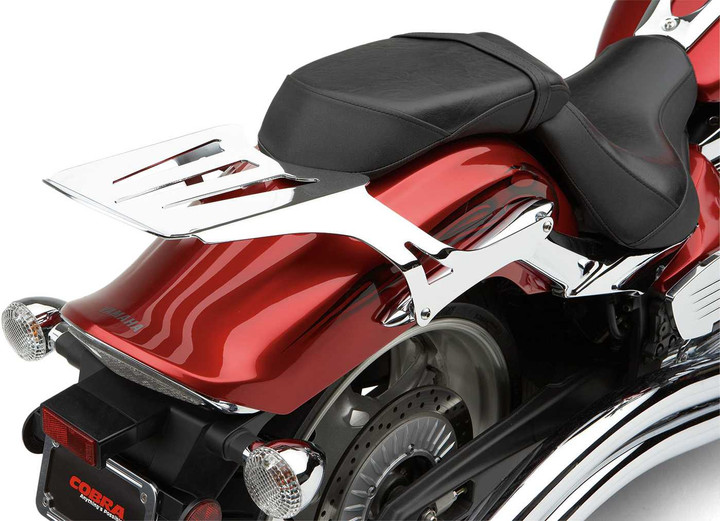 COBRA Solo Luggage Rack Chrome Formed Hon Rebel 250 96-16 02-4106