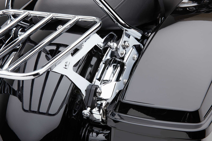 COBRA Backrest Mounting Kit Black Flh/Flt 14-25 602-2101B