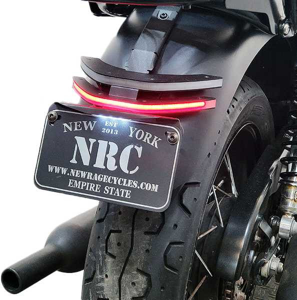 NEW RAGE CYCLES Intergrated Tail Light Tri BONNEVILLE-FE