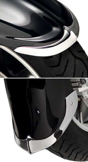 NATIONAL CYCLE Cast Front Fender Tip N7023