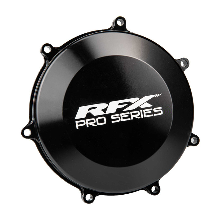 RFX Clutch Cover Hard Anodized Black Kaw FXCC 20500 99H2