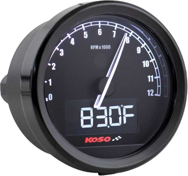 KOSO Tnt-05R D60 Tachometer BA085101