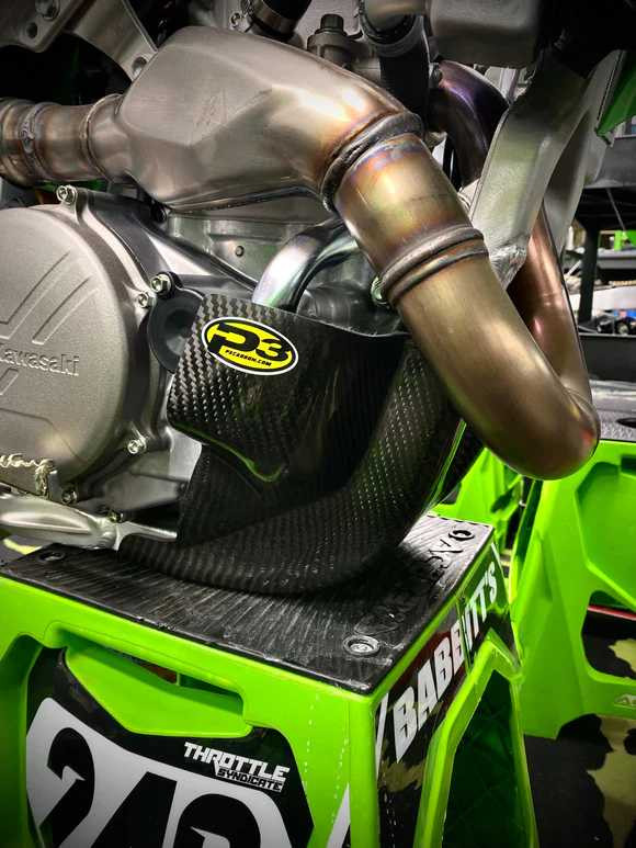 P3 Skid Plate W/Link Guard Kx450/X 306073-BLK
