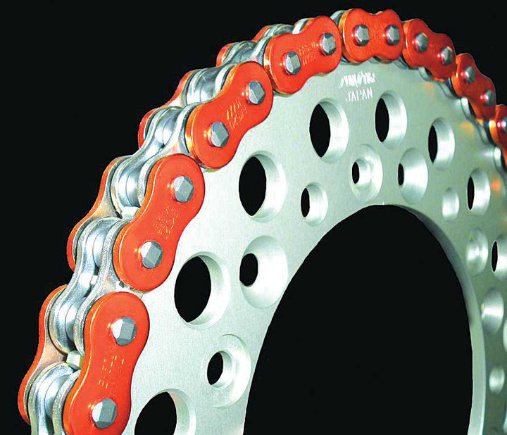 EK Chain Zvx3 Nx-Ring 530-120L Org 530ZVX3-120AO