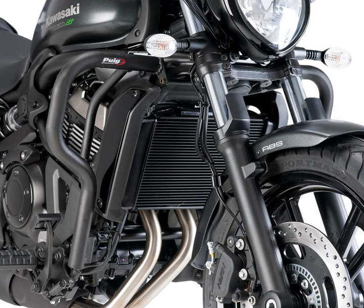 PUIG Engine Guards Black Kaw 8544N