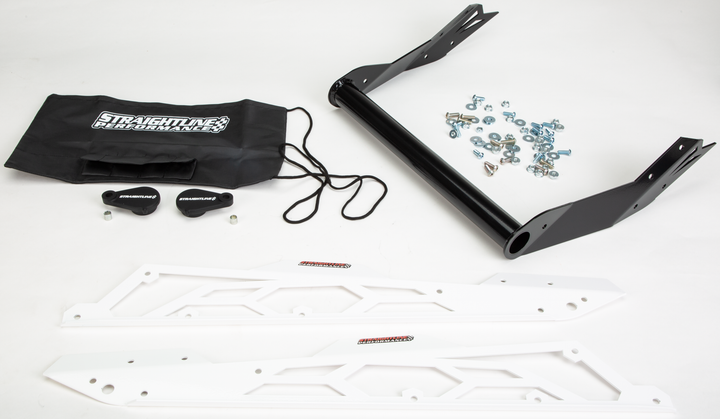 STRAIGHTLINE Hide 'N' Go Rear Bumper S-D 146" White 183-234-WHITE