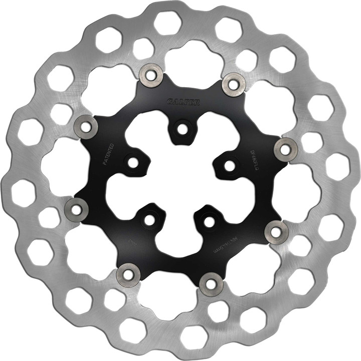 GBRAKES Rotor 11.5" Floating Cubiq Fr Black DF680FLQ