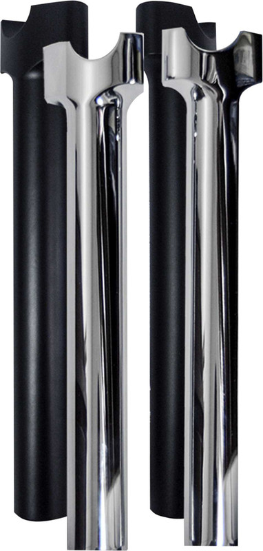 WILD 1 Chubby 9.5" Straight Risers Chrome WO530S