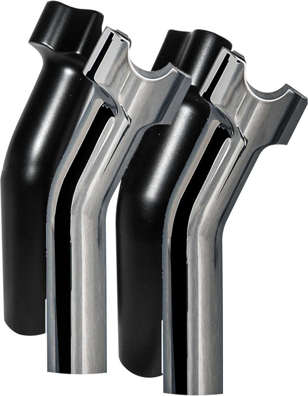 WILD 1 Chubby 5.5" Pullback Risers Chrome WO527