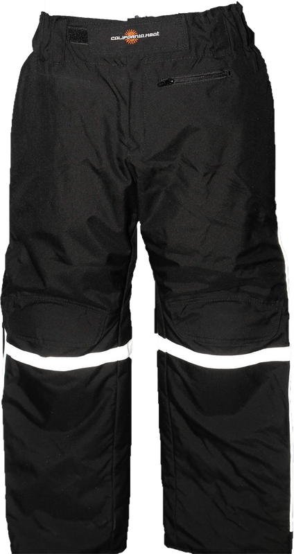 CALIFORNIA HEAT 12V Streetrider Outer Pants Black Lg Tall PS-L-T