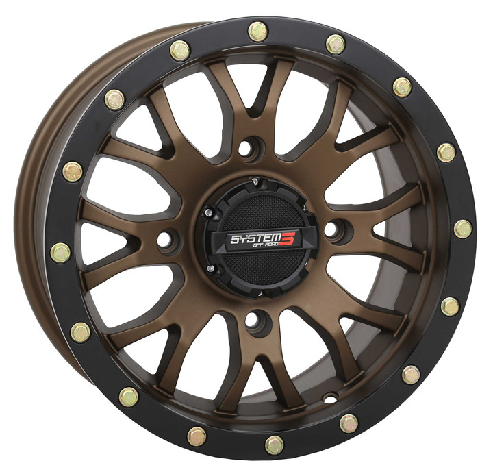 SYSTEM 3 St3 Wheel 18X7 4+3 (+10Mm) 4/156 Matte Bronze/Black 18S3-1256