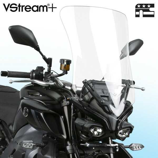 NATIONAL CYCLE Vstream+ Windscreen Tall Clear Yam N20348