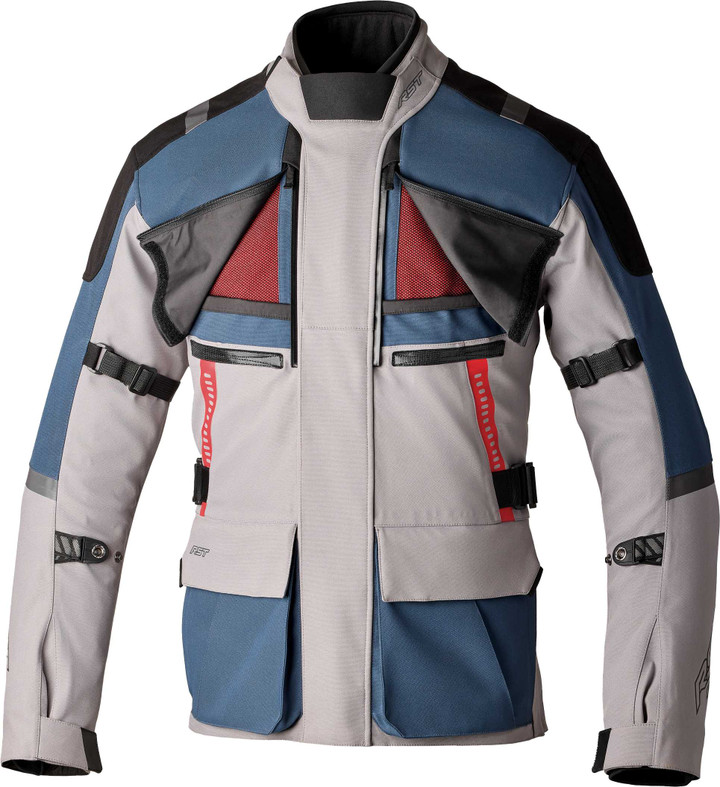 RST Ps Vulcan Ce Jacket Sil/Blu Textile 5Xl 103582SIL-54