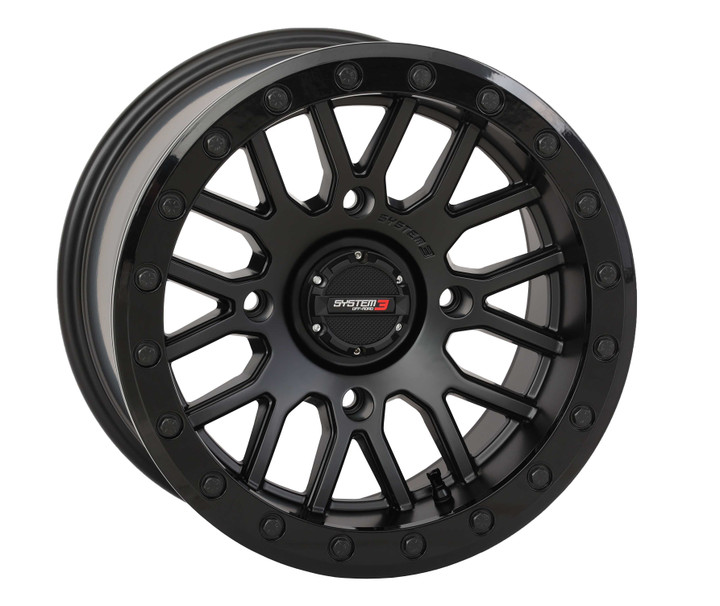 SYSTEM 3 Sb9 Wheel 15X9 5+4 (+10Mm) 4/137 Matte Black 15S3-9537