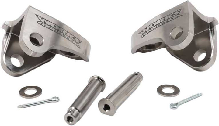WORKS Foot Peg Mount Titanium Crf250/450 20-520