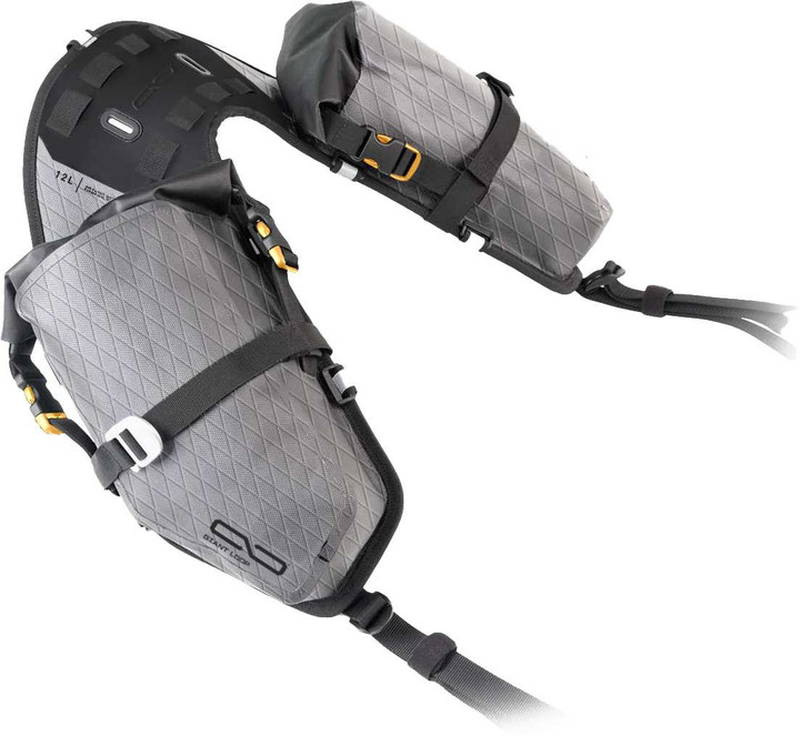 GIANT LOOP Mojavi Saddlebags 12L Grey MSB25-RT-G