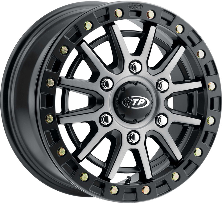 ITP Sd10 Grey / Blk Ring 16X7 6/5.5 6+1 1622626720B