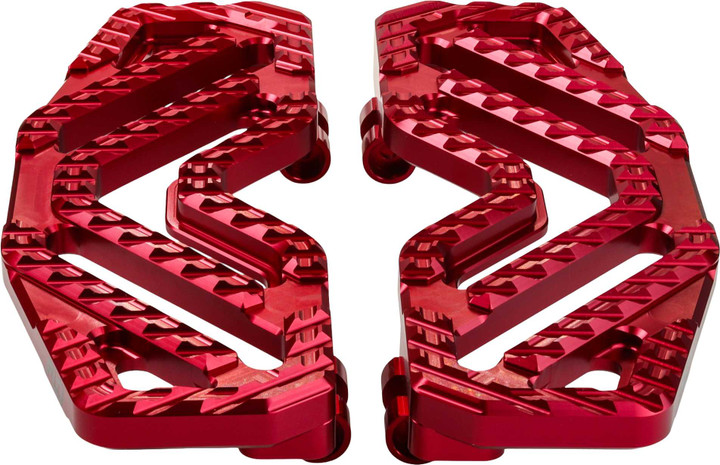 FLO MOTORSPORTS Savage Floorboards Red V-800V5R