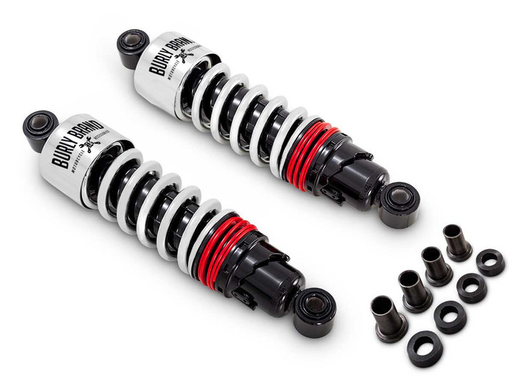 BURLY BRAND Slammer Plus Shocks 11.5" Chrome Xl 04-22 B28-1206