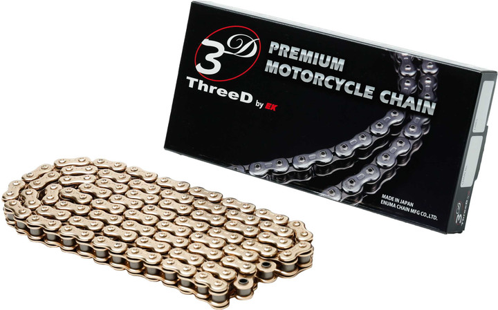 EK Chain Gp Rv Nx2-Ring 520-120L Gld 520RV3D-120G
