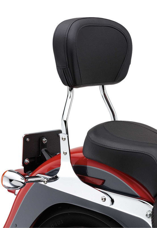COBRA Standard Sissy Bar Round Chrome Flst/C/N/S/Sc 00-17 602-1254