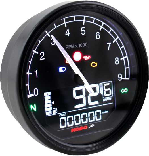 KOSO Tnt-05 D80 Multifunction Meter BA087000