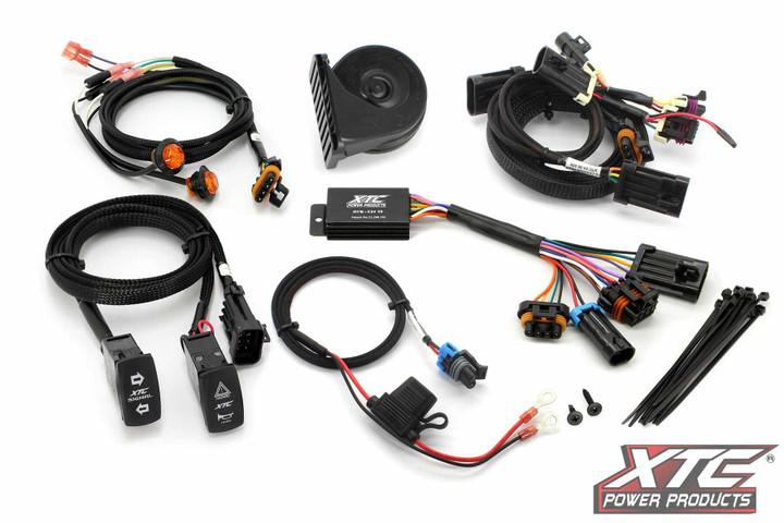 XTC POWER PRODUCTS Self Canceling T/S Kit W/Horn ATS-CAN-COM