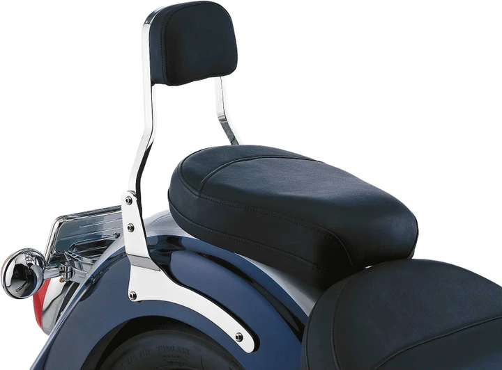 COBRA Short Sissy Bar W/Pad Chrome Yam V Star 950 09-16 02-5725