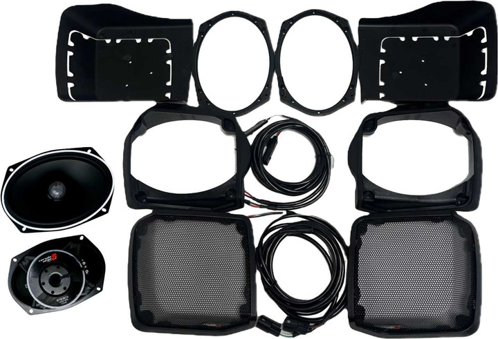 CERWIN VEGA 6"X9" Cut In Lid Kit W/ Ph694 2014-2023 Flh/T Bags RPMPH694LK