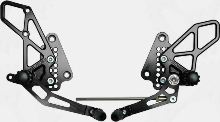 VORTEX Rear Set Complete Blk Suz RS532K