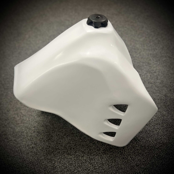 IMS Fuel Tank White 6.6 Gal Kaw 113144-W1