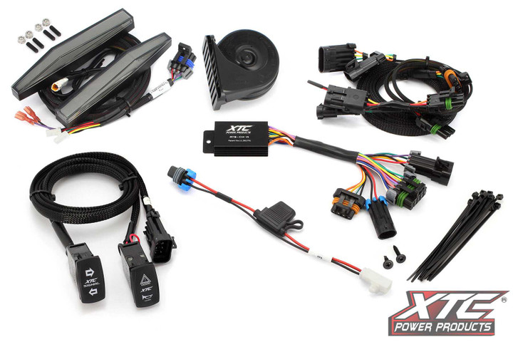 XTC POWER PRODUCTS Auto Turn Signal Kit W/ Horn And Front Drl Lights Can ATS-CAN-MAVR-DRL