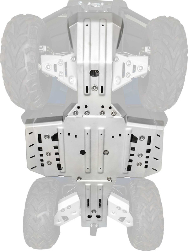 RIVAL POWERSPORTS USA Central Skid Plate 2444.8180.1