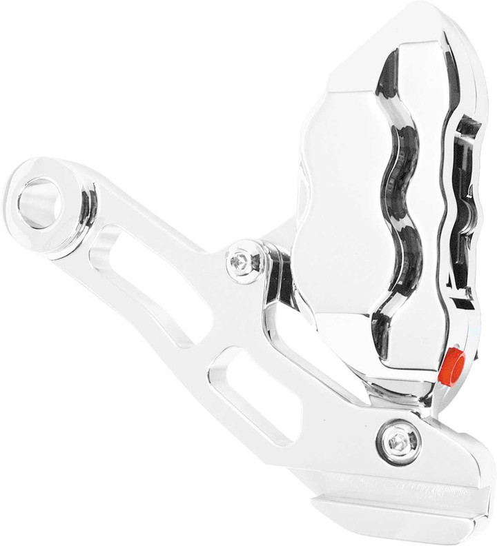 HAWG HALTERS INC 4 Pist Rear Caliper Kit Chrome St 84-99 RKSTCC500