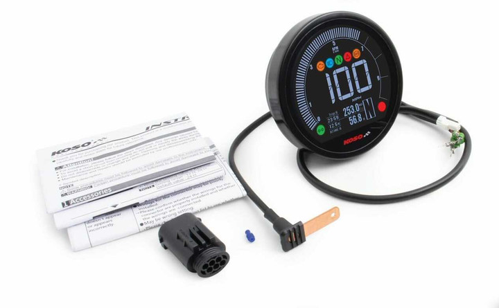 KOSO Dl-04 Speedo Black Bmw BA077101