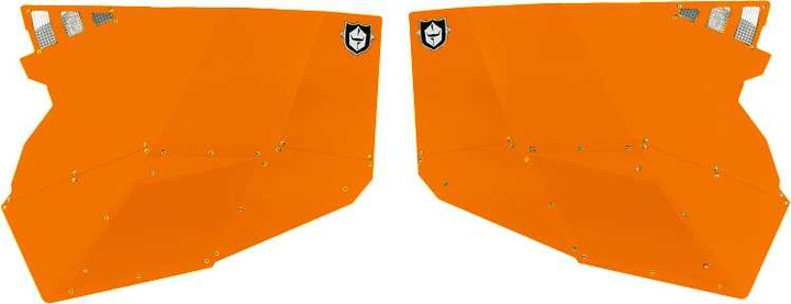 PRO ARMOR Stealth Door Skins Orange Pol P141228ROR-446