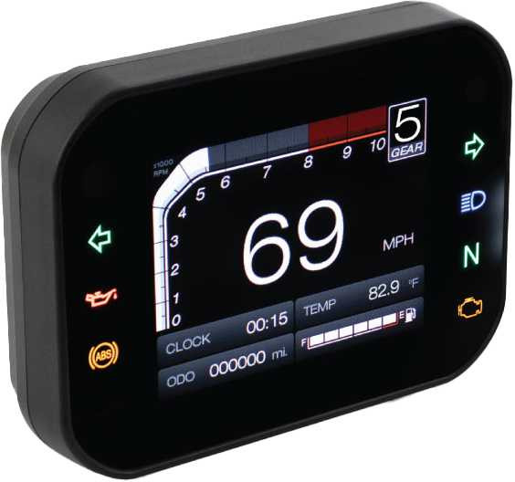 KOSO Rx-3S Tft Multifunction Meter BA079000