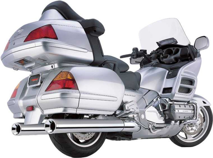COBRA Slip On Billet Tips Chrome Hon Gl1800 01-10 1213