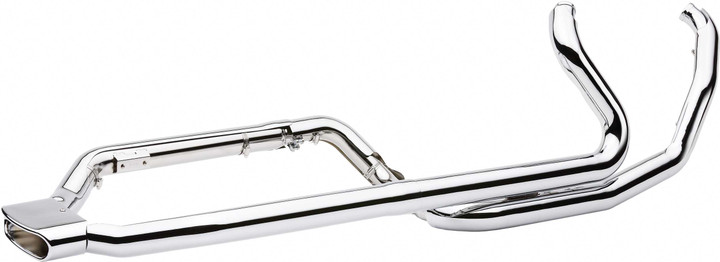COBRA Powerport Dual Headpipes Chrome Flh/Flt 09-16 6253DB1