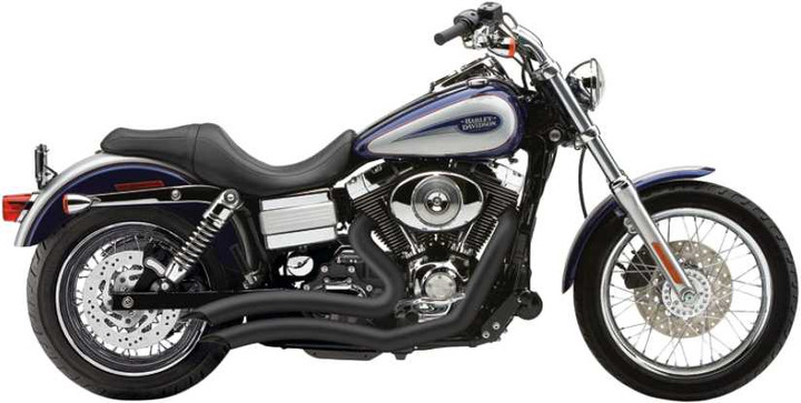 COBRA Speedster Short Swept Black Dyna 06-11 6227B