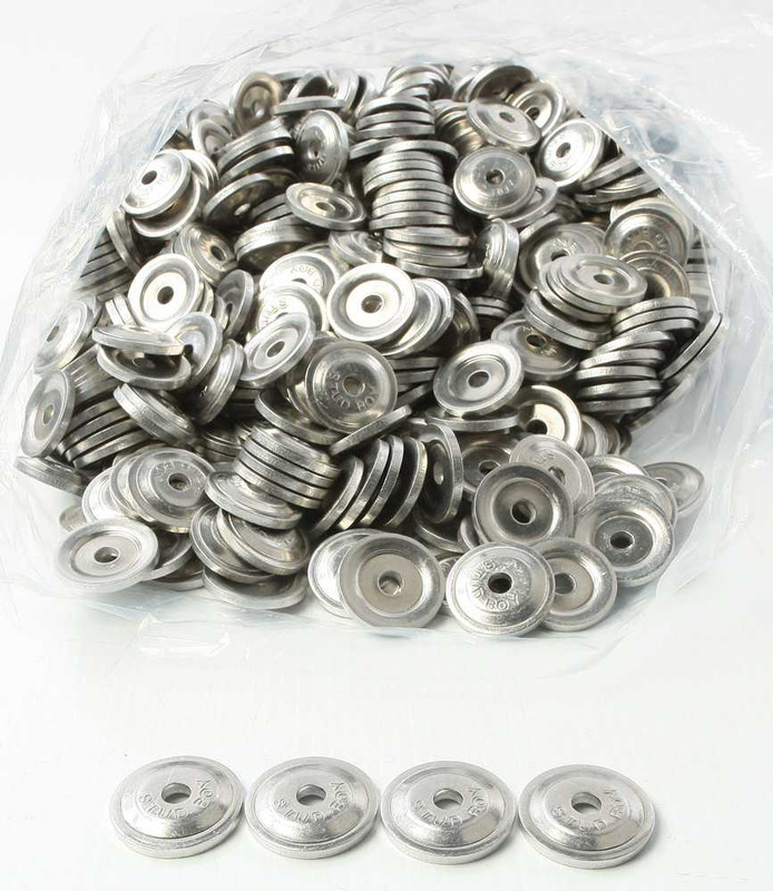 STUD BOY Power Plate Round Backers 1000/Pk 2554-P5